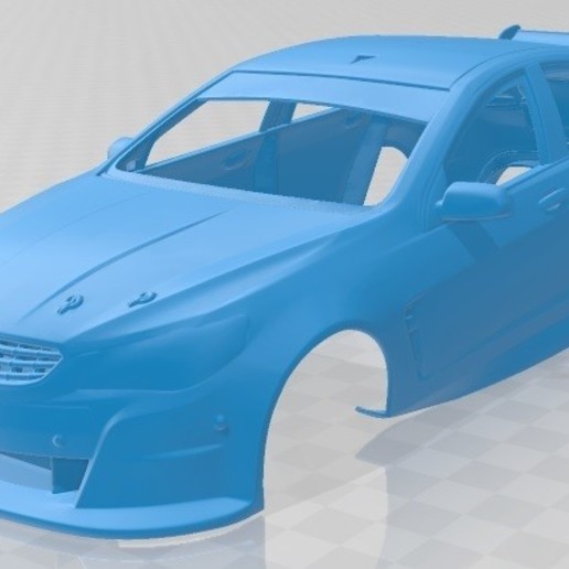 Download STL file Holden Commodore VF 2013 Printable Body Car • 3D